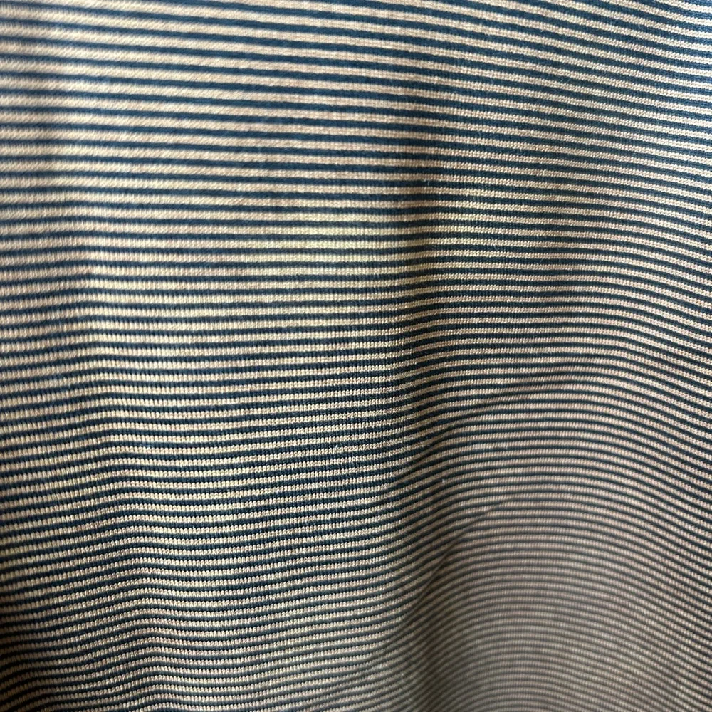 Carnoustie Brown Striped Polo XL Mercerized Cotton Golf Shirt